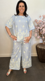 2-Delig pak Nova IJsblauw