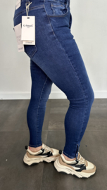 G-smack stretch jeans met knopen