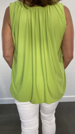 Ballon top travel  +size lime