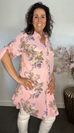 Blouse/ jurk Lolo Roze