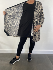Vest en shirt in 1,  new flames ecru
