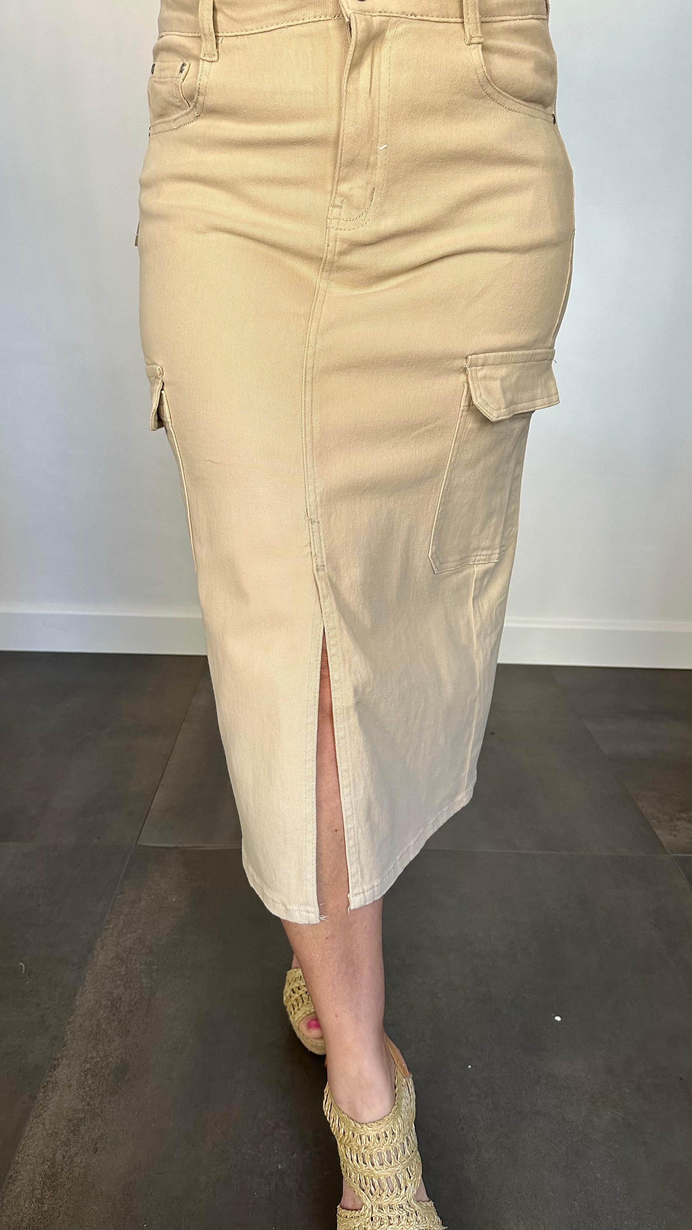Denim rok G-smack zand