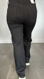Red Berry Jeans wide leg glitter zwart