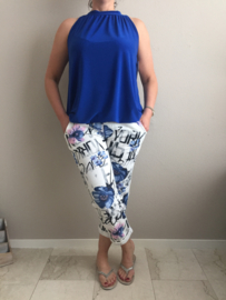 Halter top kobalt