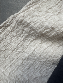 Crinkle palazzo broek Zand