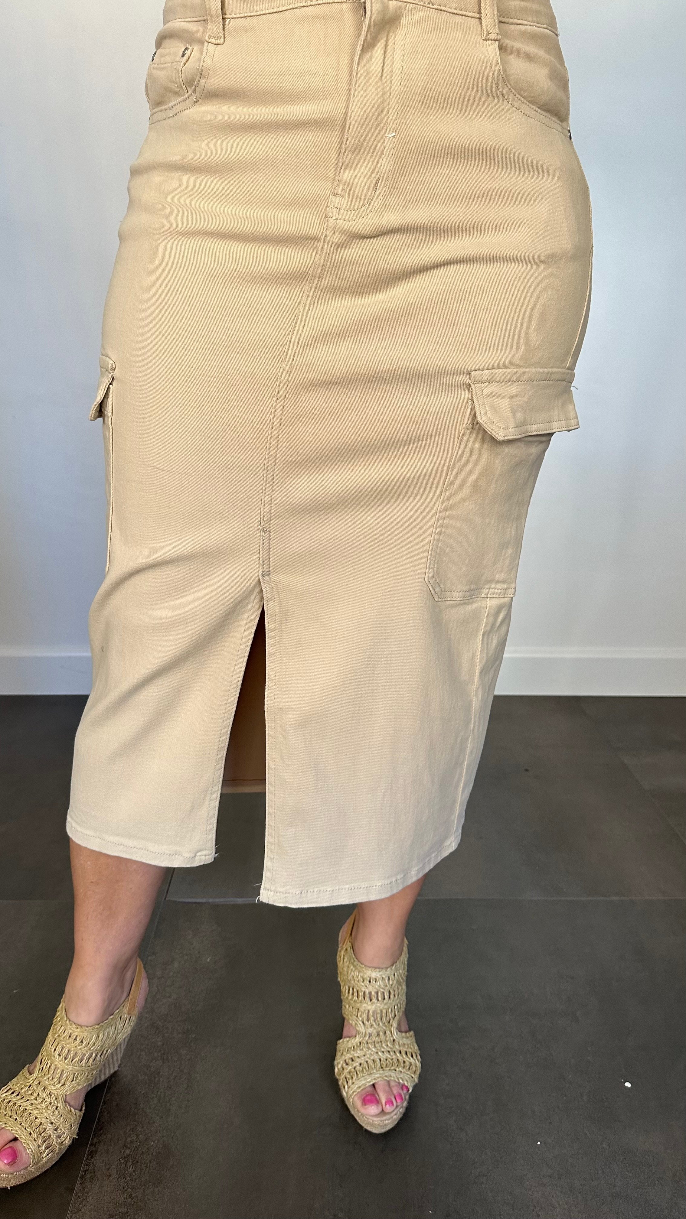 Denim rok G-smack zand