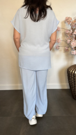 2-Delig pak Reza met strik IJsblauw