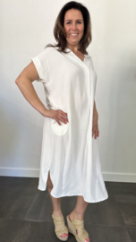 Jurk Maya +Size ecru