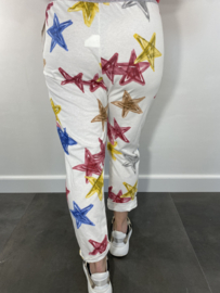 Joggingbroek ster gekleurd