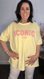 Sweatshirt Iconic Geel