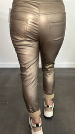 Joggjeans Leatherlook coating gold