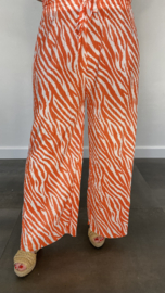 2-Delig comfy pak zebra oranje SALE