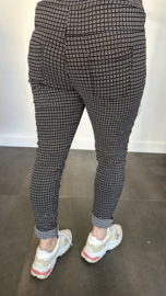 Joggjeans jacquard Bibi zwart