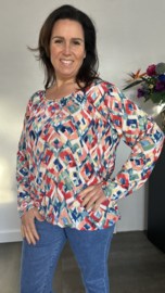 Ballon shirt met elastiek selma