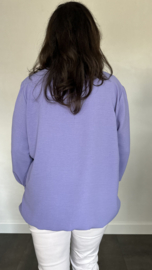 Top Maya crepe +SIZE lila