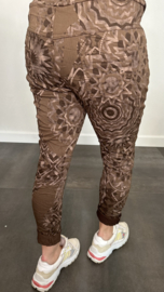 Joggjeans mandala bruin