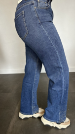 G-smack Jeans wide leg met glitter (half)