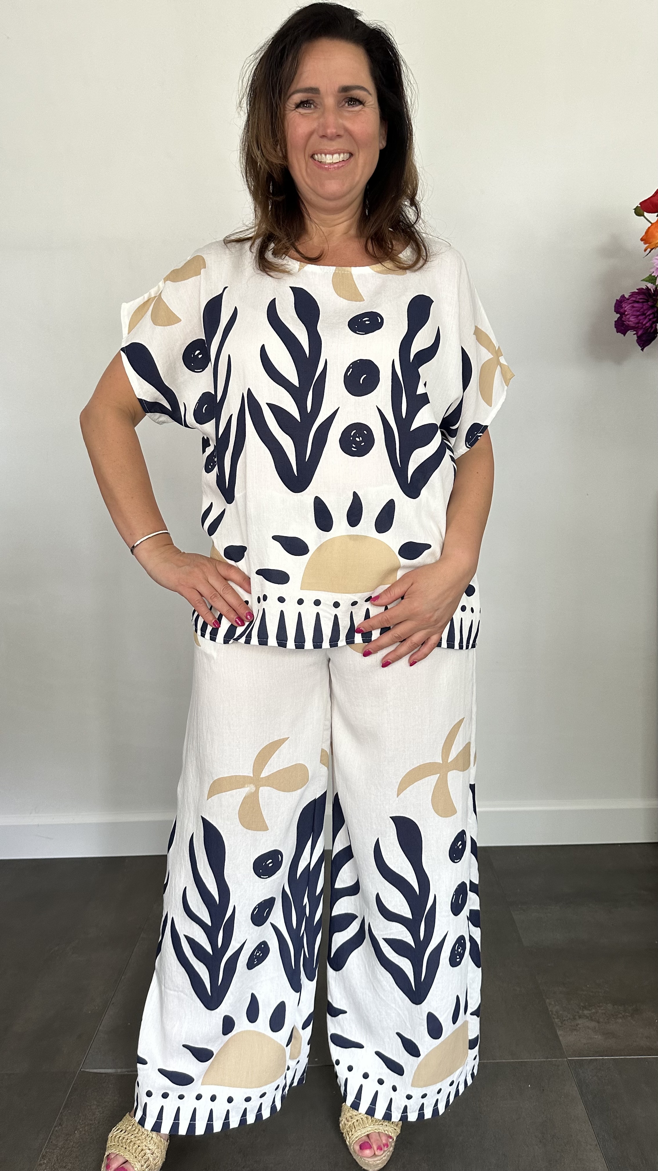 2-Delige set Darcy marine