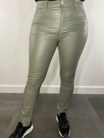 Lederlook tregging Goodies mos groen