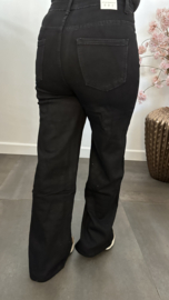 Red Berry Wide leg stretch jeans Sparkle Star