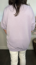 Sweatshirts Good vibes Lila