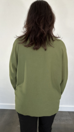 Top roxy met knoop army