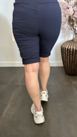 Korte joggjeans Marine