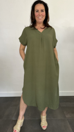 Jurk Maya +Size army