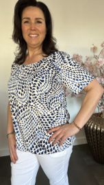 Ballon shirt met elastiek Rain