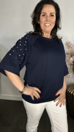 Sweatshirt parels Marine