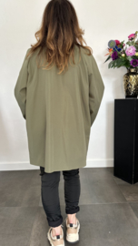 Trenchcoat gevoerd army