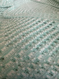 Opengewerkte blazer Mint