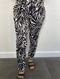 Stretch broek Emma zebra