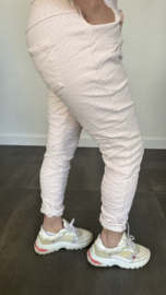 Joggjeans jacquard Faye roze