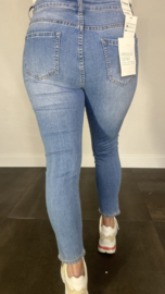 G-Smack highwaist jeans ZILVER BLING