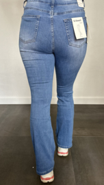 G-smack stretch jeans FLARE  blue