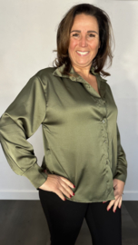 Blouse Roxy satijn look army SALE