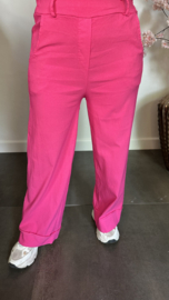 Highwaist WIDE LEG jogger Pink