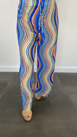 2-Delig comfy pak coloured wave kobalt SALE