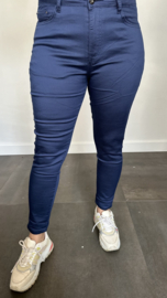 B.S. stretch broek marine