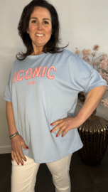 Sweatshirt Iconic IJsblauw
