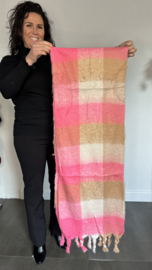 Sjaal Noor pink