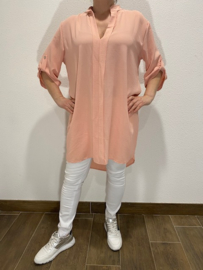 Lange blouse  Britt  roze 