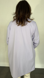 Vest met sjaalkraag Donna lila SALE