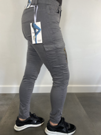 Worker jeans Miss RJ grijs SALE