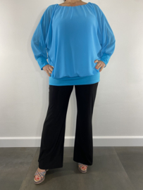 Flared pants zwart