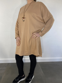 Soft Diana met ketting camel
