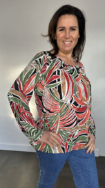 Ballon shirt met elastiek audry