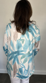 Soft top Nina blossom turquoise