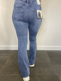 G-smack flared jeans blauw